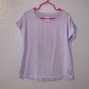 32 Degrees Cool purple lightweight short sleeve athletic top